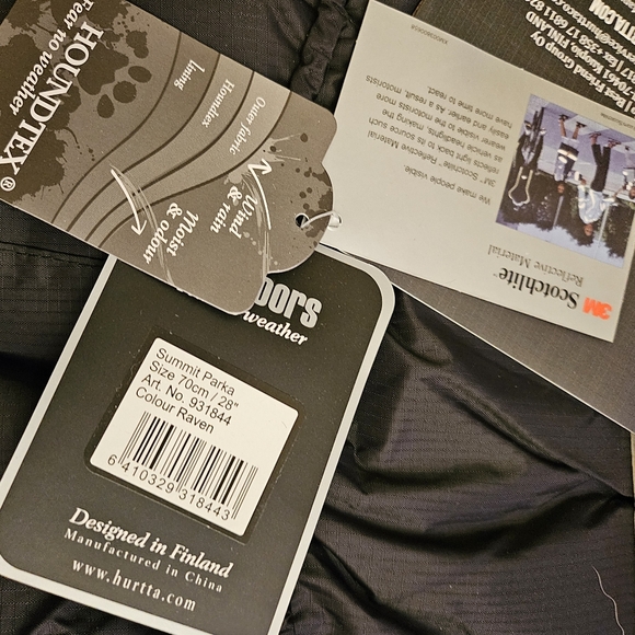 NEW in packaging Hurtta Summit Parka winter coat for dogs in size 28 - Picture 11 of 12